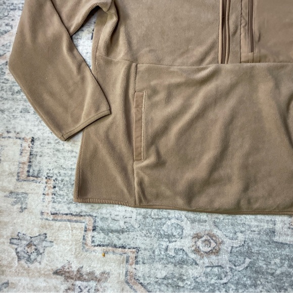 32 Degrees Brown Fleece Pullover 1/4 zip size Large - Picture 4 of 7